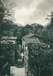 Kapea katu, Capri, Italia, 1927