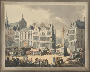 Place de Meir Antwerpenissä, 1797.