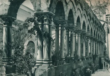 Pienen kappelin rauniot, Palermo, Sisilia, Italia, 1927
