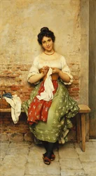 Ompelija, 1901