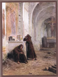 Giles ja hänen toverinsa pyörtyivät nälkään autiossa kirkossa, 1919