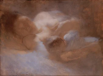 Äitiys (kärsimys) (öljy kankaalle)