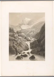 Vuoristomaisema näköalalla Eigerille L