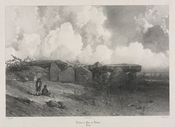 Kuvankauniita ja romanttisia matkoja muinaisessa Ranskassa: Bretagne, n. 1845.