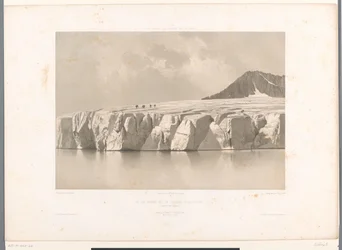 Näkymä Märjelenseen ja Aletsch-jäätikölle Le Lac Merill et le Glacier d