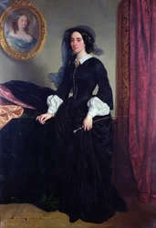 Marie Deverian muotokuva, 1856