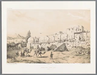 Anahitan temppelin raunio Kangavarissa Ruins d