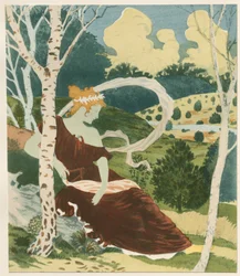 Metsässä, 1899.