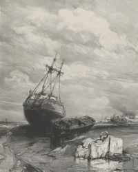 Laskuvesi, 1833.