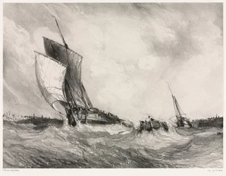 Kuusi merijalkaväkeä: Paluu satamaan, 1833.