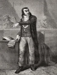 Antoine Quentin Fouquier-Tinville (1746-95), kaiverrus Blanpain