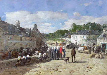La Fete, noin 1865