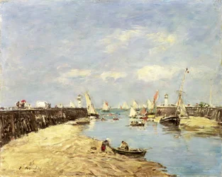 Trouville, laituri ja allas, 1896