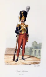 Sata sveitsiläistä, 1814-1817