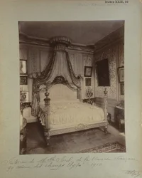 Cecile Sorelin makuuhuone osoitteessa 99 Avenue des Champs Elysees, 1910
