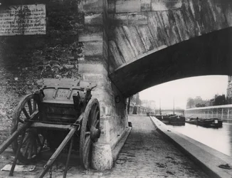 Pont de lArchevêché, Quai de la Tournellen kulmassa, Pariisi, 1911