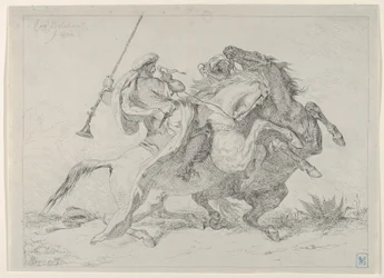 Maurilaisten ratsumiesten yhteenotto, 1834, 1834