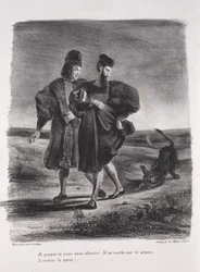 Il·lustracions per a Faust: Faust, Mephistophele i el barbetfinnish