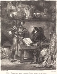 Mephisto ilmestyy Faustille