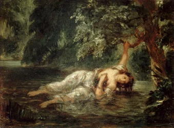 Ophelian kuolema, 1853.