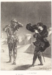 The Ghost on the Terrace (näytös I, kohtaus V)