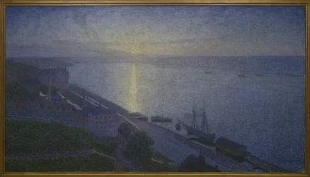 Auringonlasku, 1895