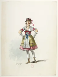 Btv1b84558104 39 - Saint-Saëns - Henrik VIII - Maquettes de costumes - Lacoste - 39. puku - 39. puku