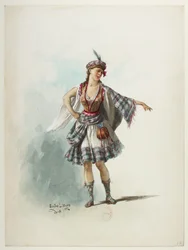 Btv1b84558104 43 - Saint-Saëns - Henry VIII - Maquettes de costumes - Lacoste - 43. Costume