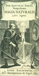 Giovanni Battista della Portan Magiae Naturalis Libri Vigintin etukappale, 1644