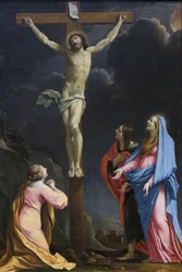 Kristus ristillä, noin 1643 (öljy kankaalle).