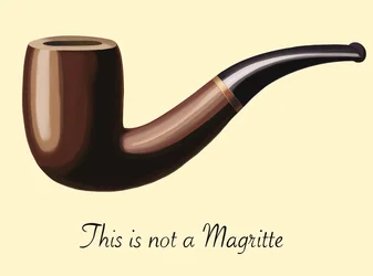 Tämä ei ole Magritte, 2025 (digitaalista taidetta)