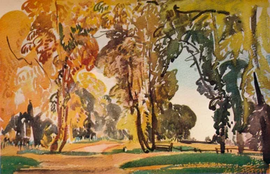 Betchworth Lane, lokakuu 1917.