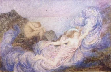 Twilight (öljy kankaalle)
