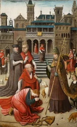 Kohtaus Saint Rochin elämästä, 1517.