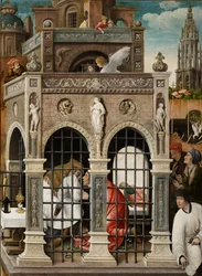Kohtaus Saint Rochin elämästä, 1517.
