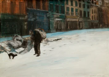 La ville fatiguée (Tôt le matin, Pariisi)