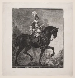 Karel van Mander: Christian IV hevosen selässä