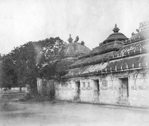 Lingaraj-temppeli, Bhubaneswar, Orissa, Intia, 1905-1906
