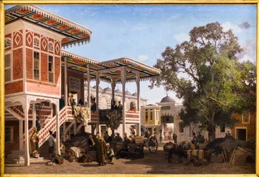 Caravanserain piha Trebizondissa