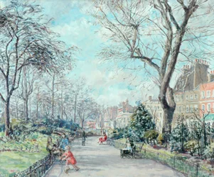 Cheyne Walk Gardens, noin 1938