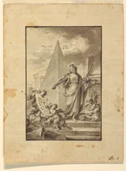 Piirtäminen, kuvituksen suunnittelu: "Arkkitehtuuri", 1760-89