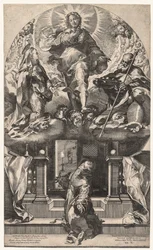 Pyhän Franciscuksen näky, 1581.