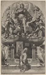 Pyhän Franciscuksen näky, 1581.