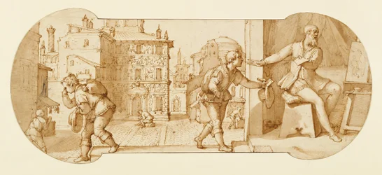 Thaddeus Rebuffed Francesco Il Sant