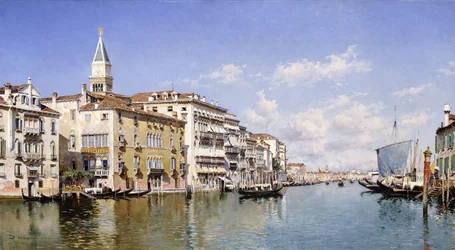 Grand Canal, Venetsia, 1883