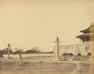 Talvipalatsin sisäänkäynti, Pekin, lokakuu 1860.