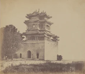 Keisarillinen kesäpalatsi Yuen Min Yuen, Pekin, Ennen palamista, 18. lokakuuta 1860