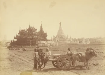 Kuningas Thibaw Minin henkivartijan kapteenin rakentama pagodi ja Kyaung