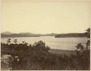 Näkymä Monocacyn linnakkeesta, jossa Fort McKee on kaukana