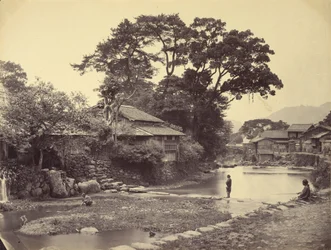 Näkymä Native Townissa, Nagasakissa
